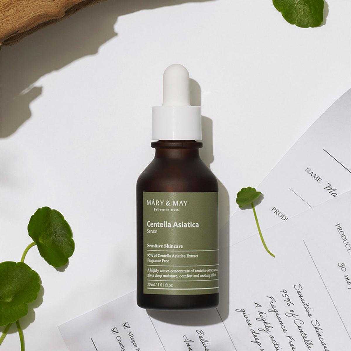 Centella Asiatica Kızarıklık ve Hassasiyet Karşıtı Centella Özü İçeren Onarıcı Serum 30 mL - Mary & May - Vionine