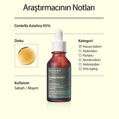 Centella Asiatica Kızarıklık ve Hassasiyet Karşıtı Centella Özü İçeren Onarıcı Serum 30 mL - Mary & May - Vionine
