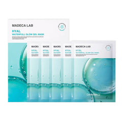 Centellian24 Hyal Waterfull Glow Gel Mask / Hyaluronik Asit İçeren Soğutucu Hidrojel Maske (22mlx5 Adet) - Centellian24 - Vionine