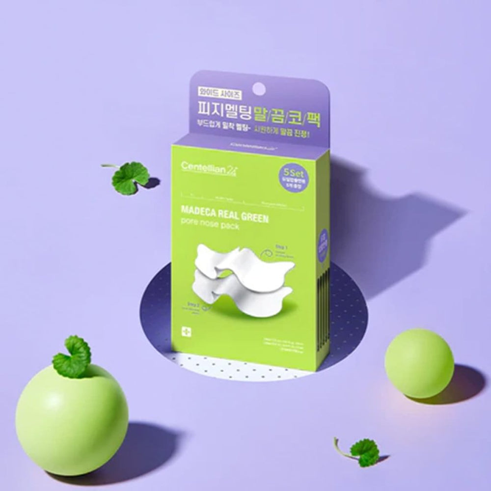 Centellian24 Madeca Real Green Nose Pore Pad / 2 Adımlı Bakım (7ml x 5 Set) - Centellian24 - Vionine