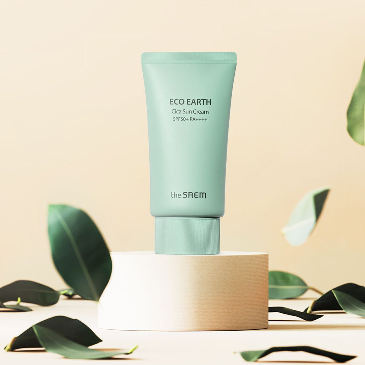 Cica Özlü Sakinleştirici Etkili Güneş Kremi - Cica Sun Cream SPF 50+ PA++++ 50 gr - THE SAEM - Vionine