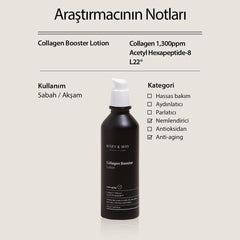 Collagen Booster Sıkılaştırıcı ve Dolgunluk Sağlayan Yaşlanma Karşıtı Nemlendirici Losyon 120 mL - Mary & May - Vionine
