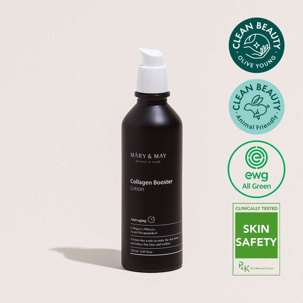 Collagen Booster Sıkılaştırıcı ve Dolgunluk Sağlayan Yaşlanma Karşıtı Nemlendirici Losyon 120 mL - Mary & May - Vionine