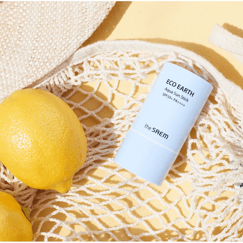 Eco Earth Güneş Koruyucu Aqua Sun Stick SPF50+ PA++++ (22 gr) Makyaj Altı ve Üstü - THE SAEM - Vionine