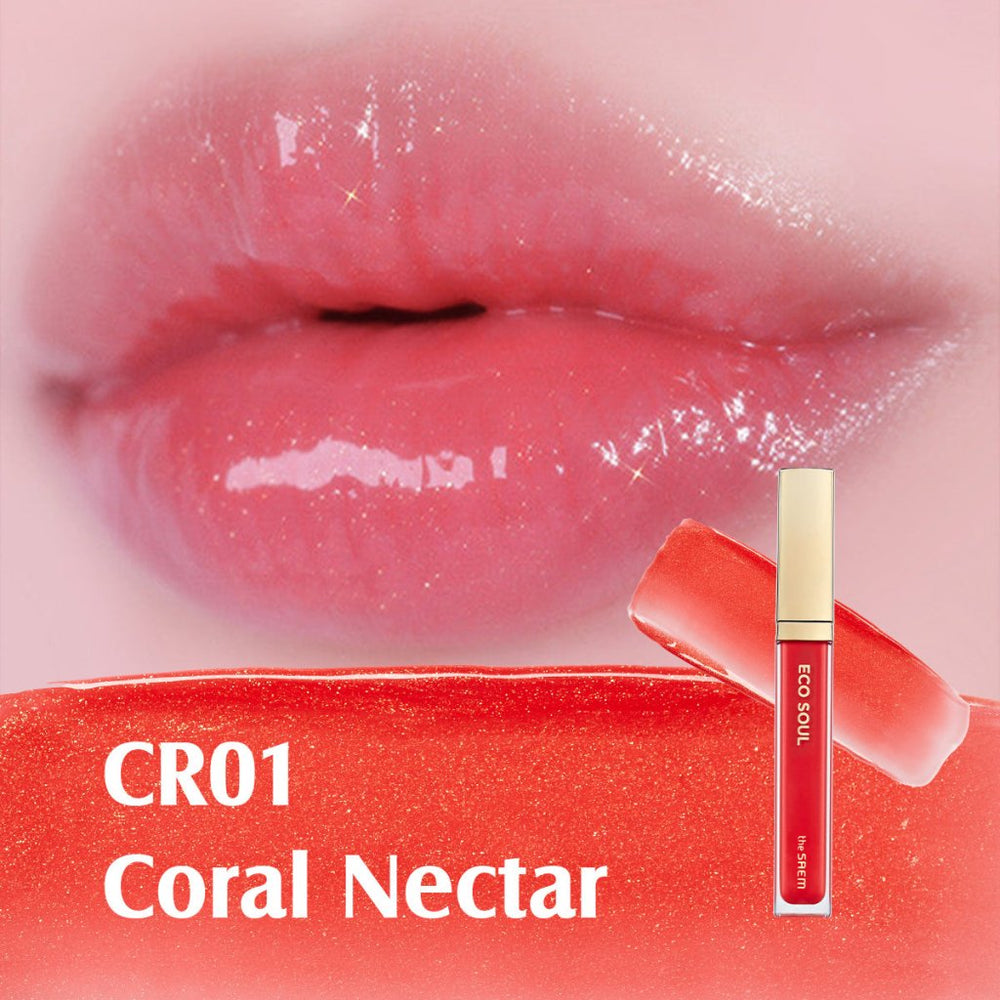 Eco Soul Shine Lip Gloss/Işıltılı Dudak Parlatıcısı - The Saem - Vionine
