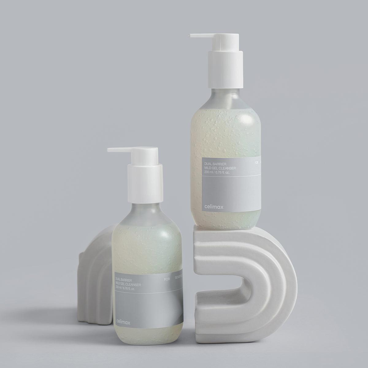 Hassas ve Kuru Ciltleri Nemlendiren Nazik Jel Temizleyicii - Dual Barrier Mild Gel Cleanser 200 mL - Celimax - Vionine