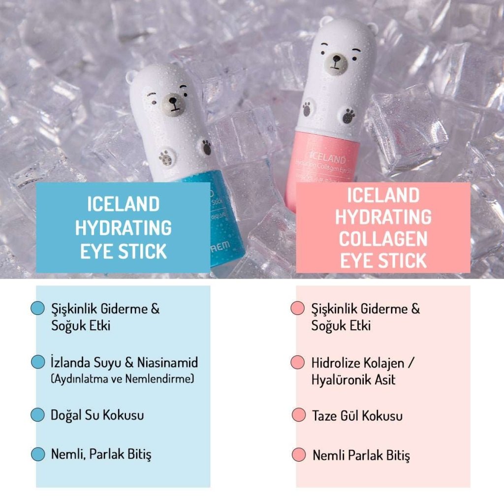 Iceland Hydrating Göz Çevresi İçin Nemlendirici Stick - THE SAEM - Vionine