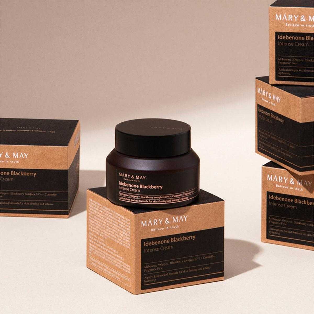 Idebenone + Blackberry Antioksidan ve Yaşlanma Karşıtı Nemlendirici Complex Intensive Cream 70 gr - Mary & May - Vionine