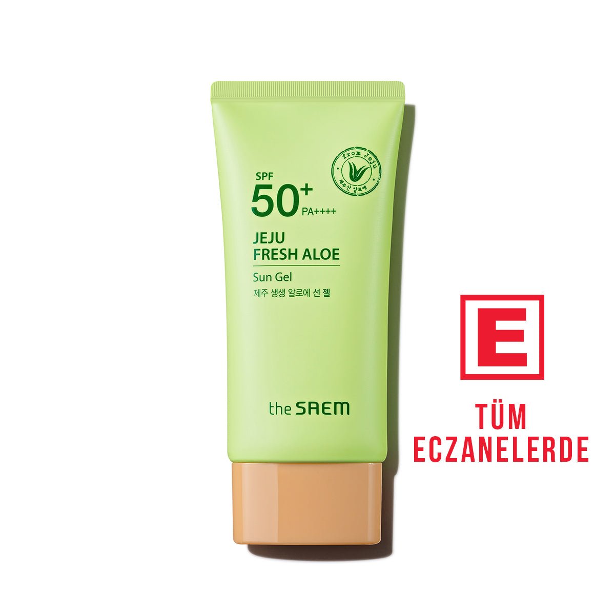 Jeju Aloe Sun Gel Güneş Kremi SPF50+ ve PA++++ 50 gr - THE SAEM - Vionine