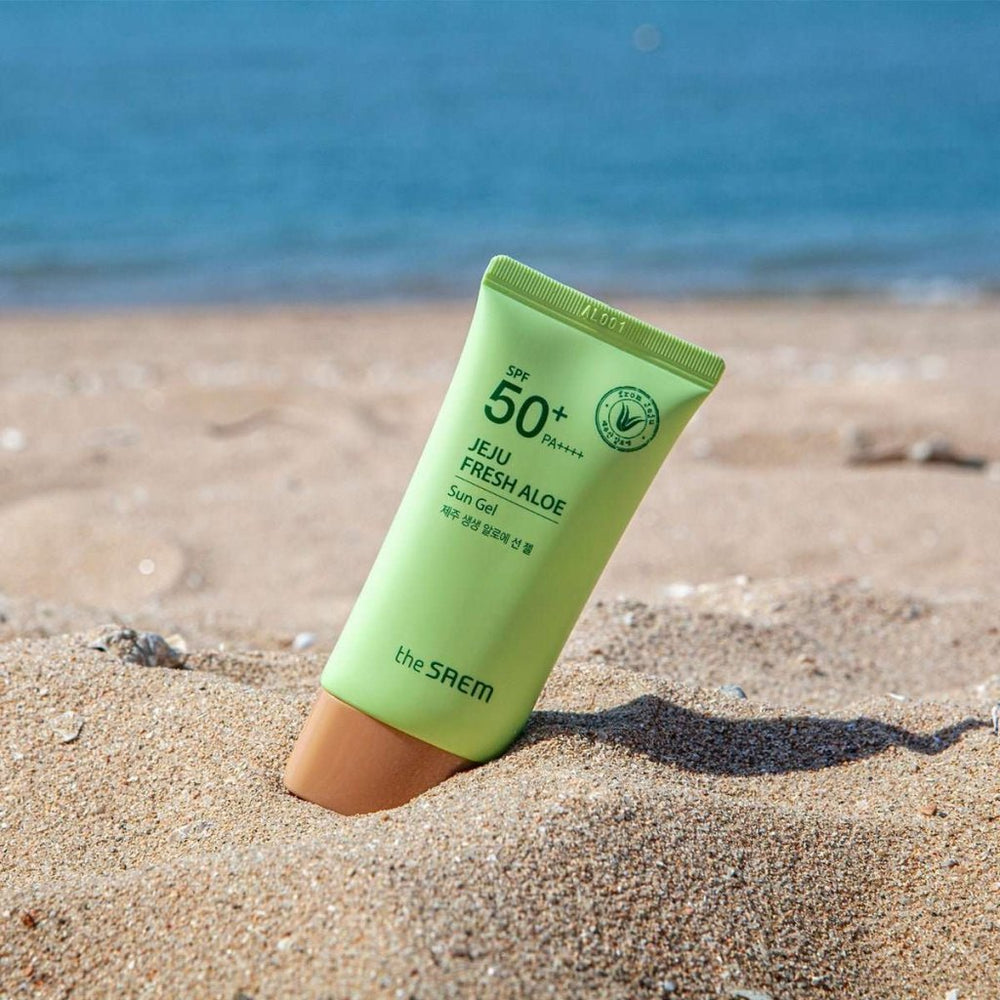 Jeju Aloe Sun Gel Güneş Kremi SPF50+ ve PA++++ 50 gr - THE SAEM - Vionine