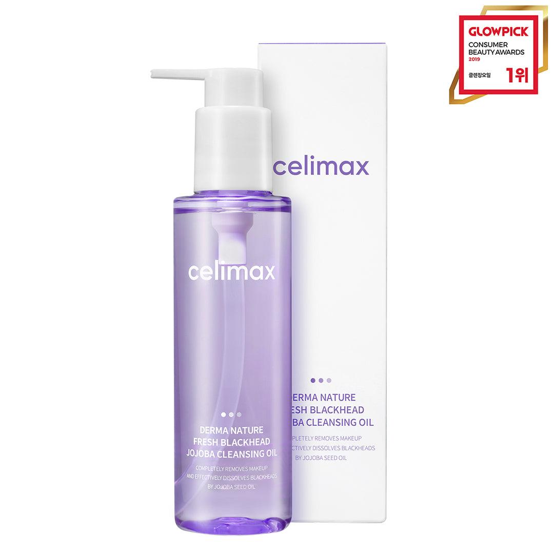 Jojoba Yağı İçeren Siyah Nokta ve Makyaj Temizleme Yağı - Fresh Blackhead Jojoba Cleansing Oil 150 mL - Celimax - Vionine