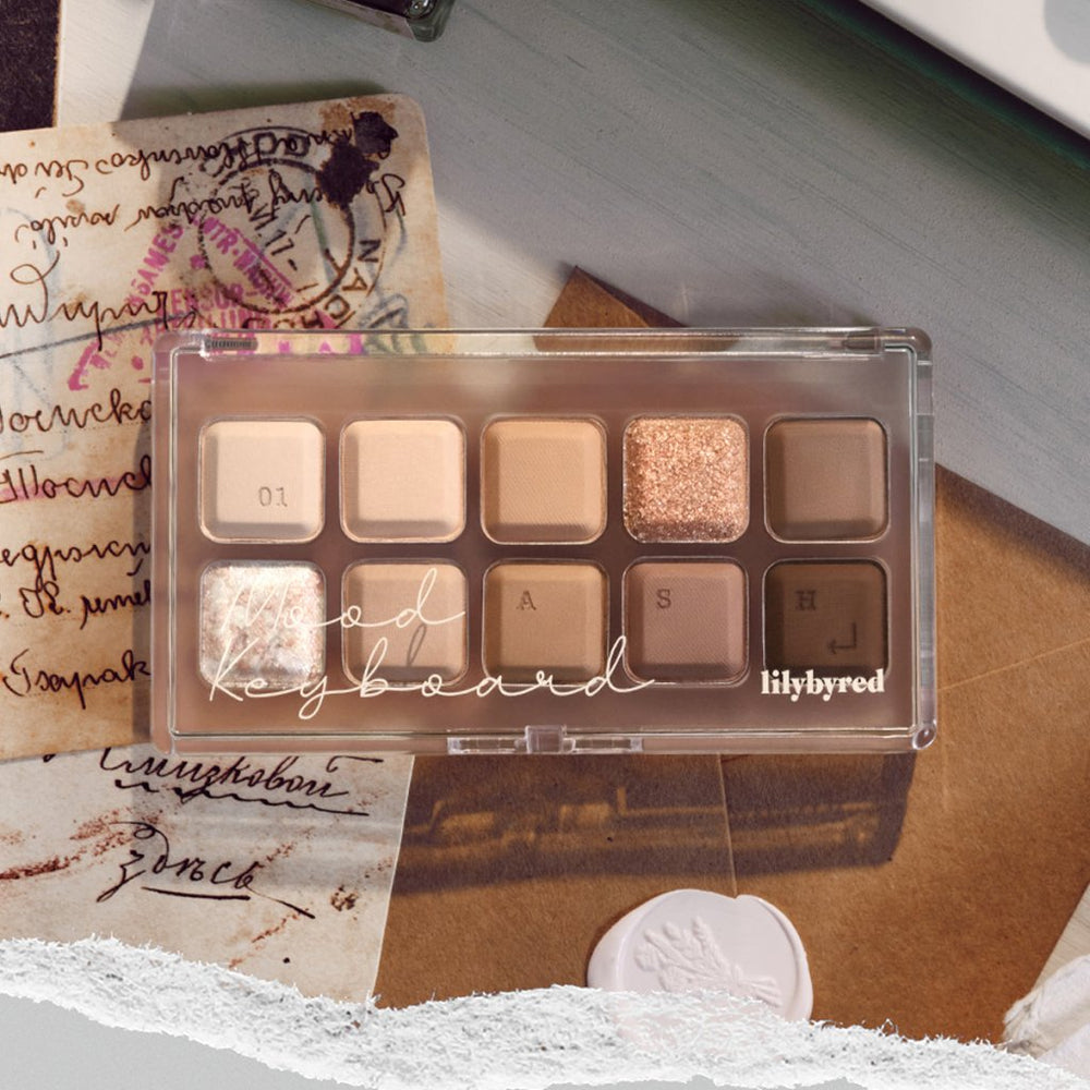 Lilybyred Mood Keyboard / 10’lu Göz Farı 01 Ash Cinnamon - Lilybyred - Vionine
