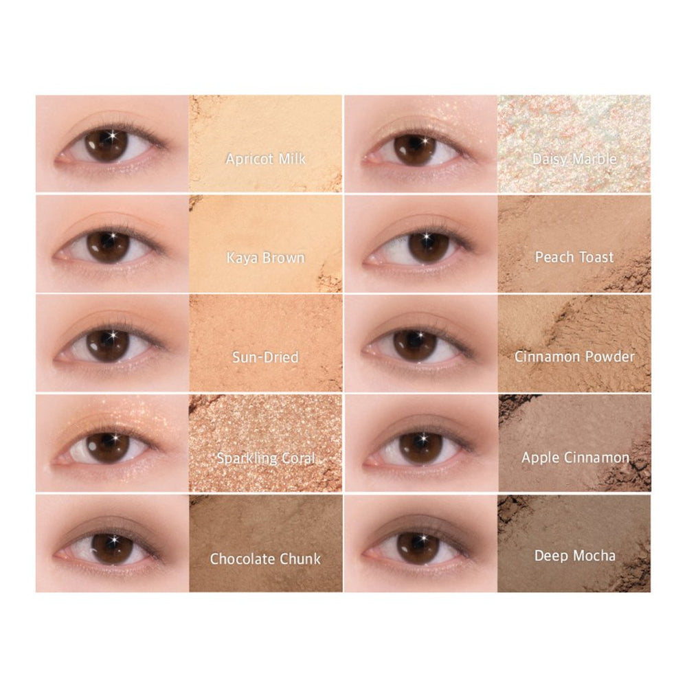 Lilybyred Mood Keyboard / 10’lu Göz Farı 01 Ash Cinnamon - Lilybyred - Vionine