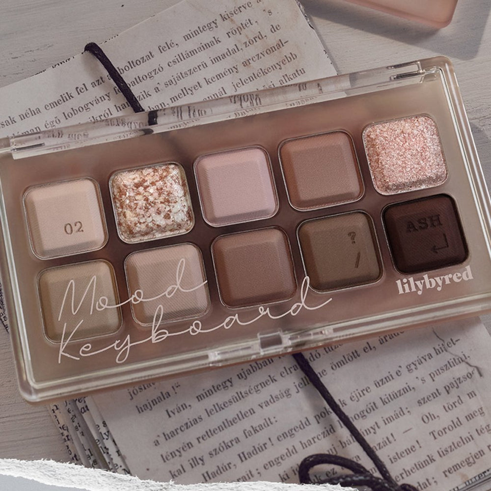 Lilybyred Mood Keyboard / 10’lu Göz Farı 02 Ash Mauve - Lilybyred - Vionine