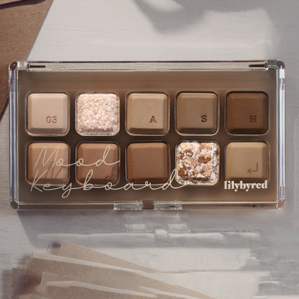 Lilybyred Mood Keyboard / 10’lu Göz Farı 03 Ash Beige - Lilybyred - Vionine