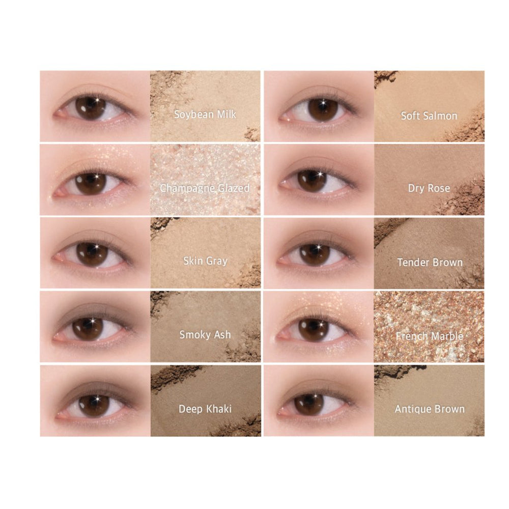 Lilybyred Mood Keyboard / 10’lu Göz Farı 03 Ash Beige - Lilybyred - Vionine