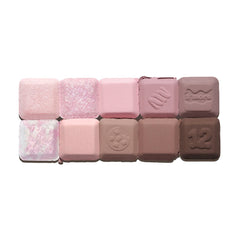 Lilybyred Mood Keyboard / 10’lu Göz Farı 12 Strawberry Chip Smore - Lilybyred - Vionine