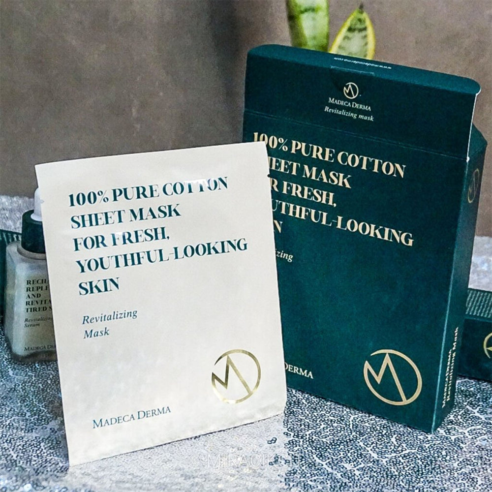 Madeca Derma Revitalizing Mask / Antioksidan Dolgunluk Maskesi - (25mlx10 Adet) - Centellian24 - Vionine