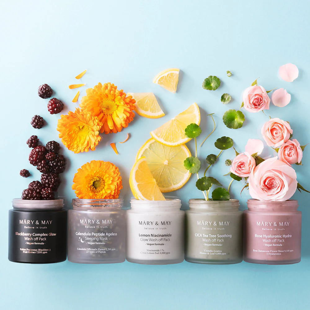 Mary&May Blackberry Complex Glow Wash-Off Pack 125g – product photo 14