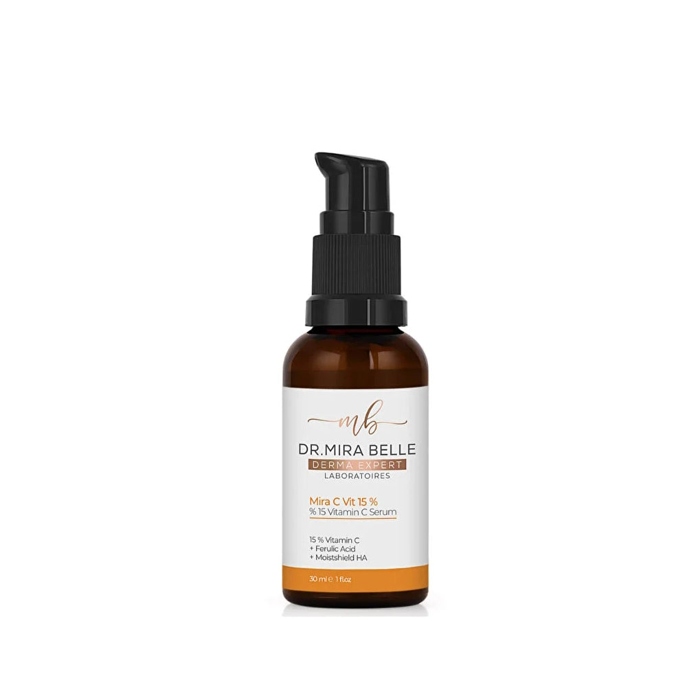 Dr.Mira Belle Vitamin C 15% Serum – Brightening & Antioxidant Care (30ml)