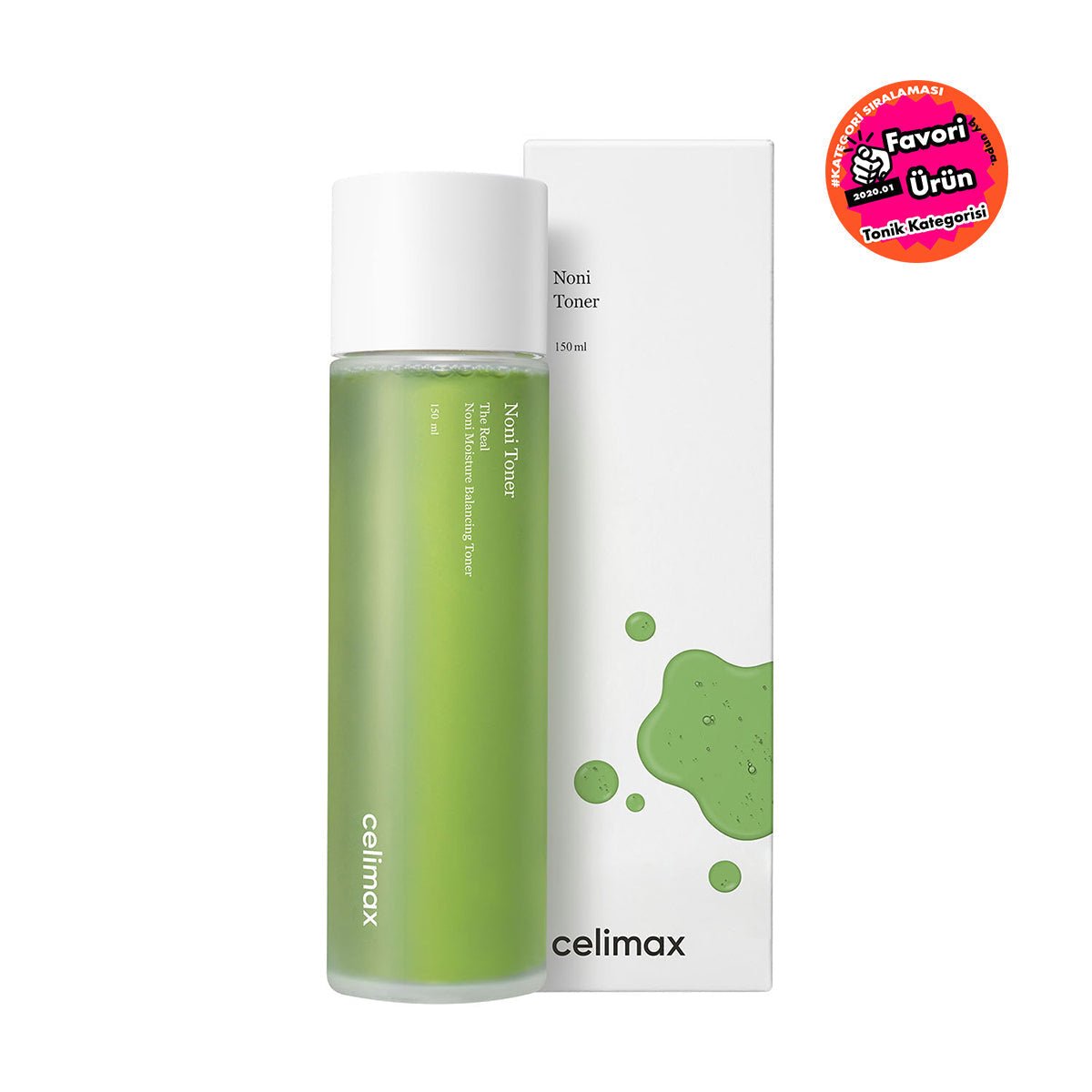 Noni Moisture Balancing Noni Özü İçeren Yoğun Nem Kompleksi İçeren Dengeleyici ve Arındırıcı Toner 150 mL - Celimax - Vionine