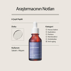Peptide Serum 6 Çeşit Peptit İçeren Elastikiyet Kaybı ve Yaşlanma Karşıtı Anti Aging Serum 30 mL - Mary & May - Vionine