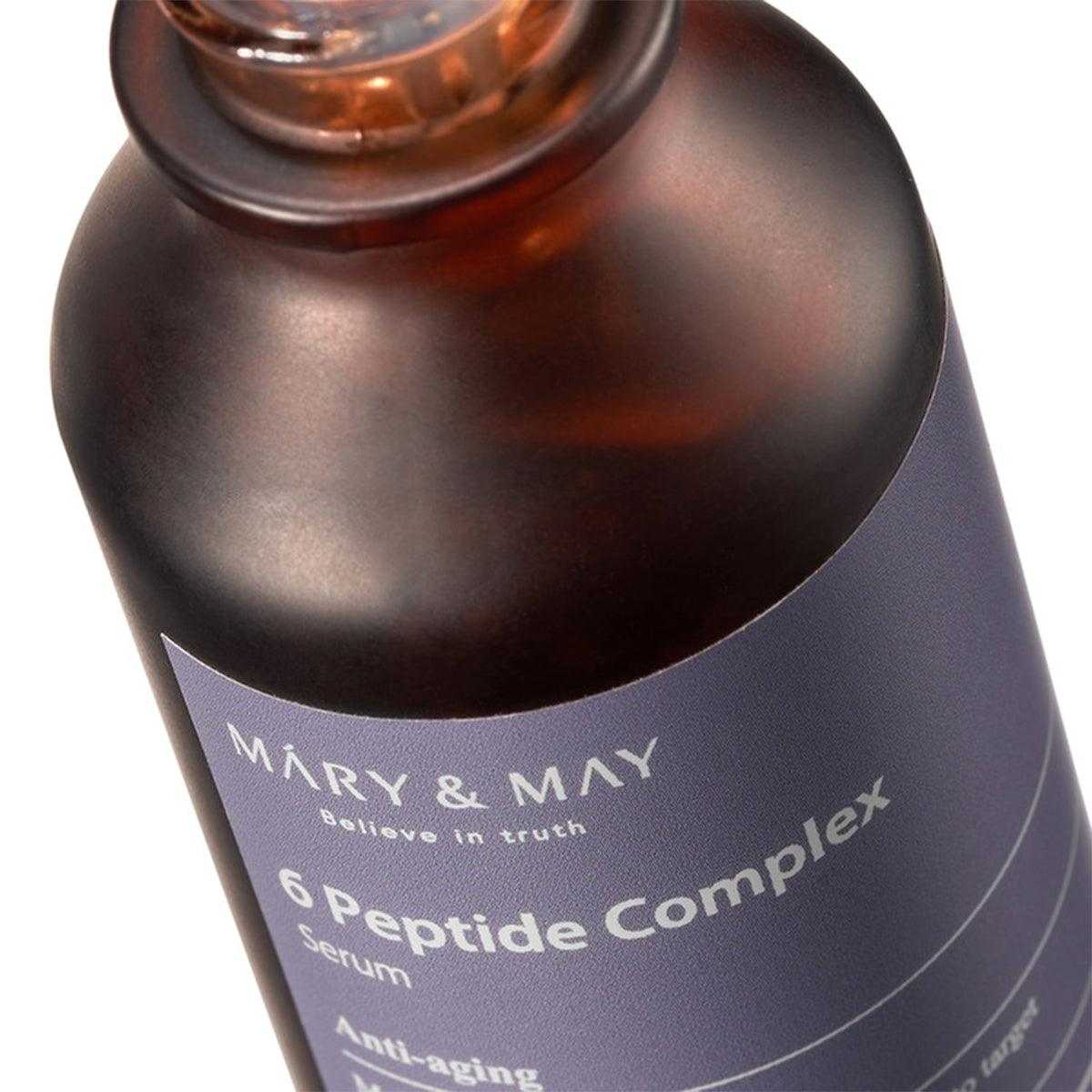 Peptide Serum 6 Çeşit Peptit İçeren Elastikiyet Kaybı ve Yaşlanma Karşıtı Anti Aging Serum 30 mL - Mary & May - Vionine