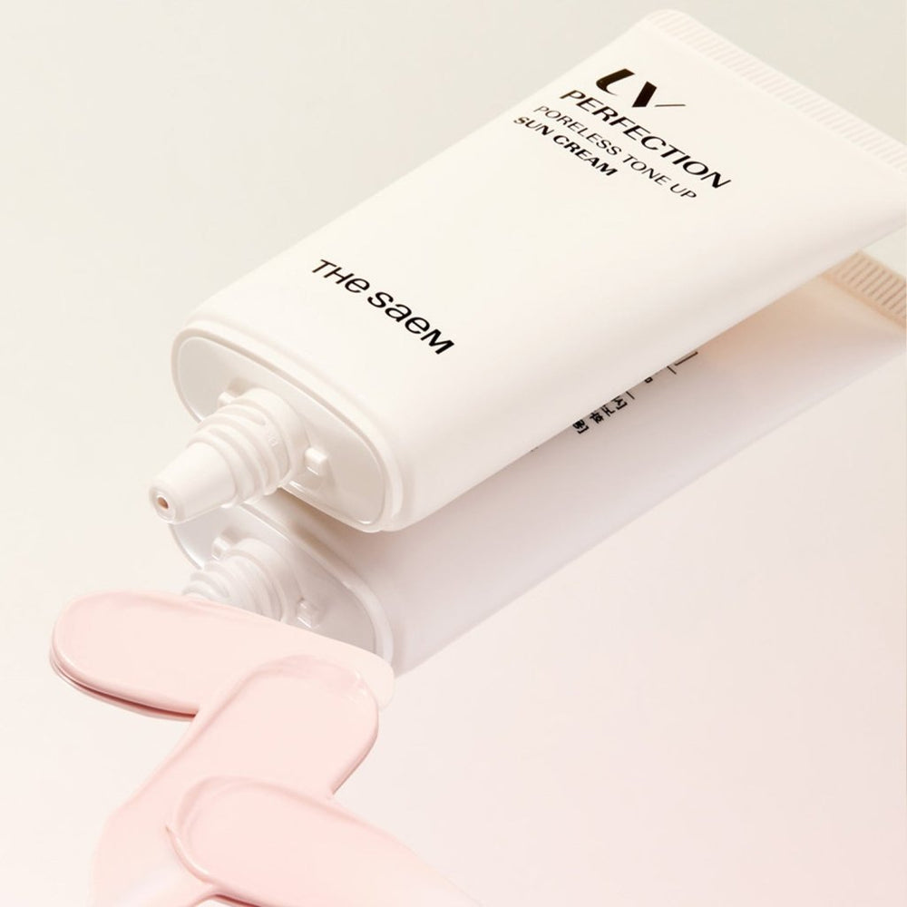 Poreless Tone Up Vegan Ton Eşitleme Güneş Kremi SPF50+ PA++++ (2 Adet ) - The Saem - Vionine