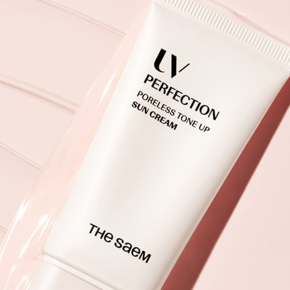 Poreless Tone Up Vegan Ton Eşitleme Güneş Kremi SPF50+ PA++++ (2 Adet ) - The Saem - Vionine