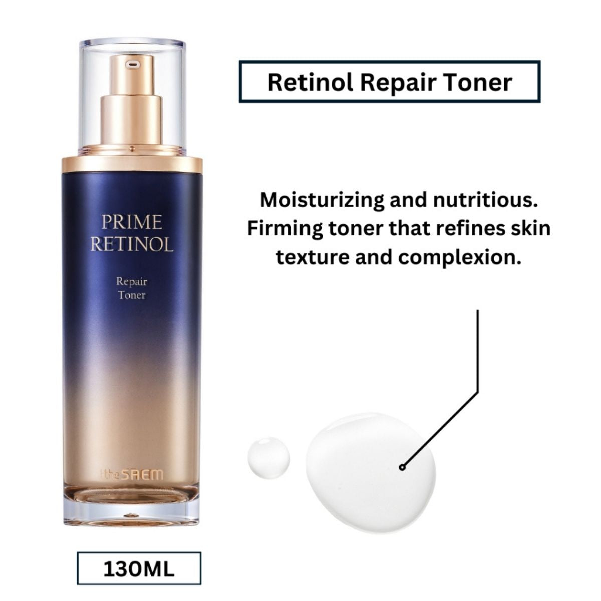 The Saem Prime Retinol 3-Piece Anti-Aging Set with Retinol & Bakuchiol