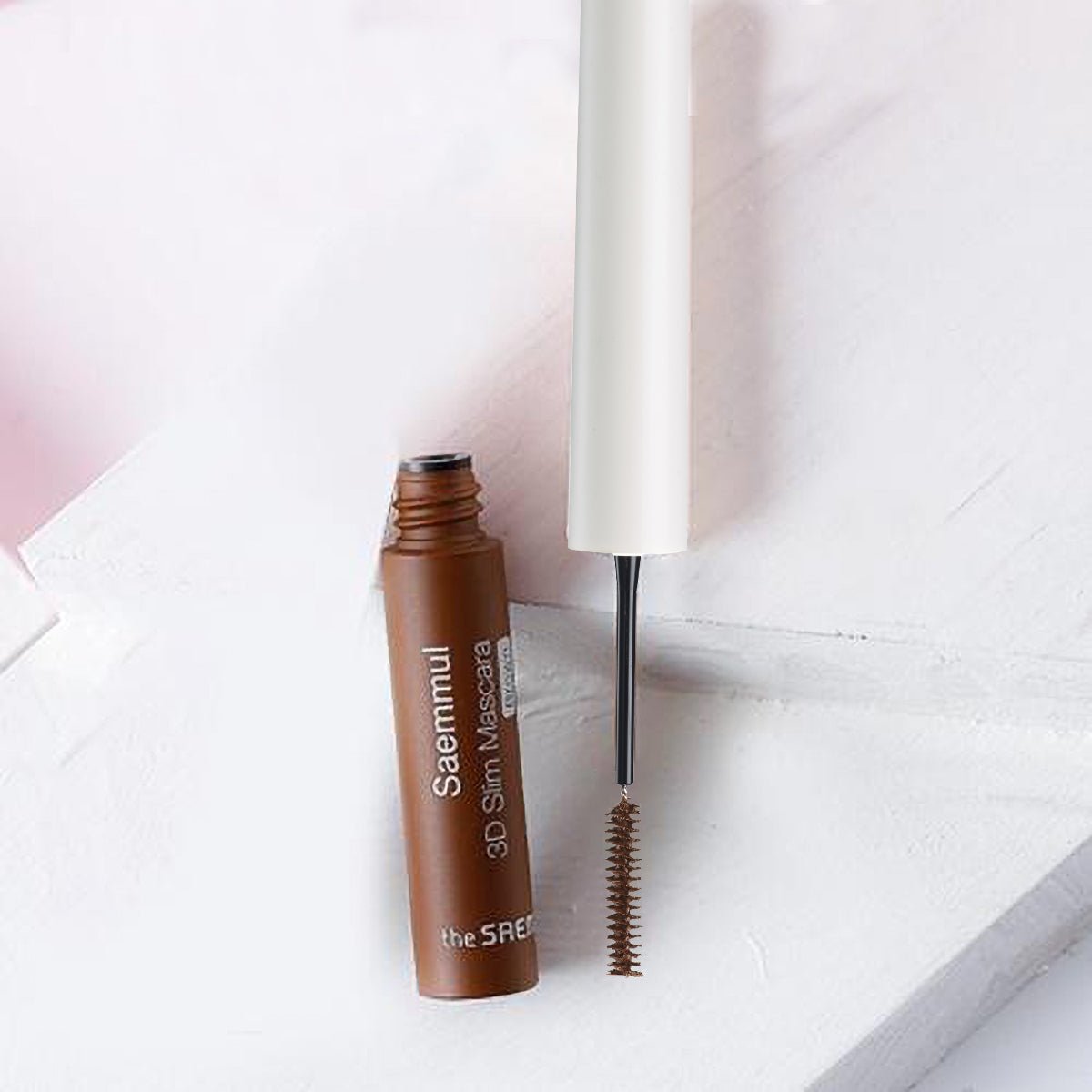 Saemmul 3D Slim Üç Boyutlu Ultra İnce Rimel - Kahverengi - THE SAEM - Vionine