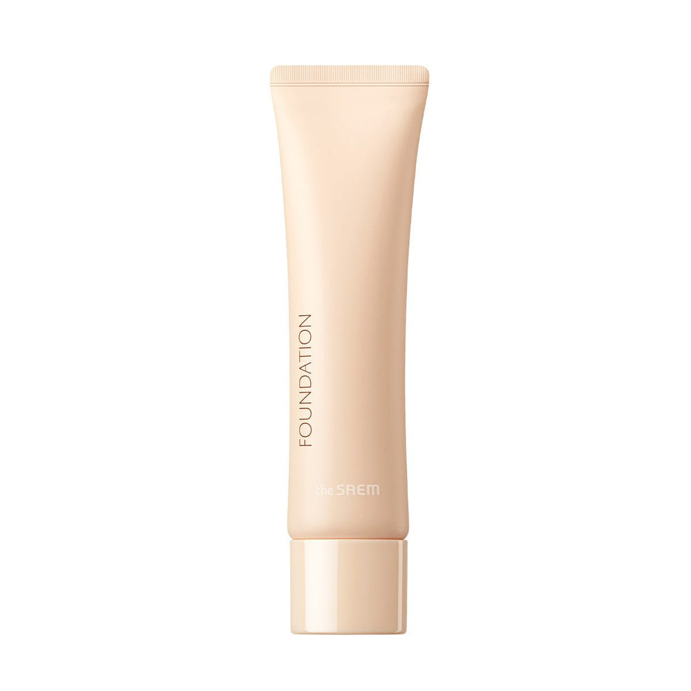 Saemmul Airy Cotton Hafif Yapılı Mat Bitişli Fondöten - Light Beige 30 mL - THE SAEM - Vionine