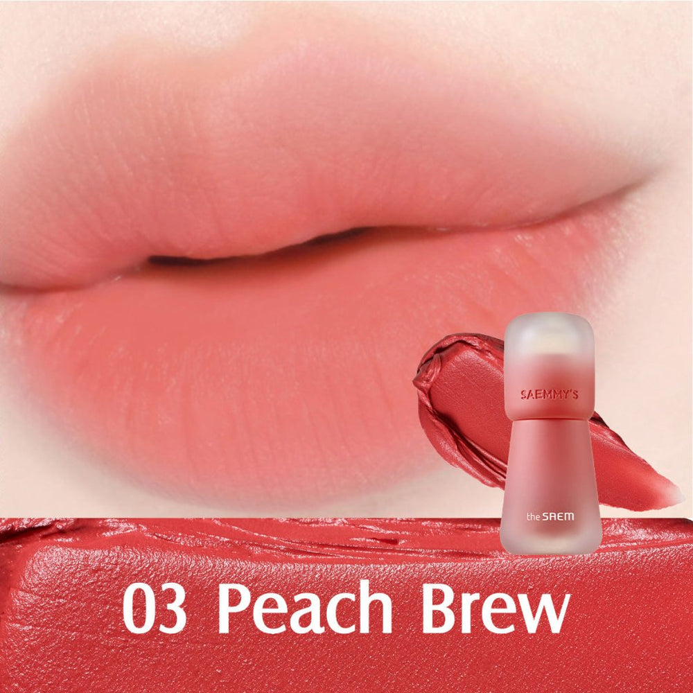 Saemmy's Crema Velvet Tint - Kadife Bitişli, Doğal Görünüm ve Yoğun Renk Sunan Tint - The Saem - Vionine