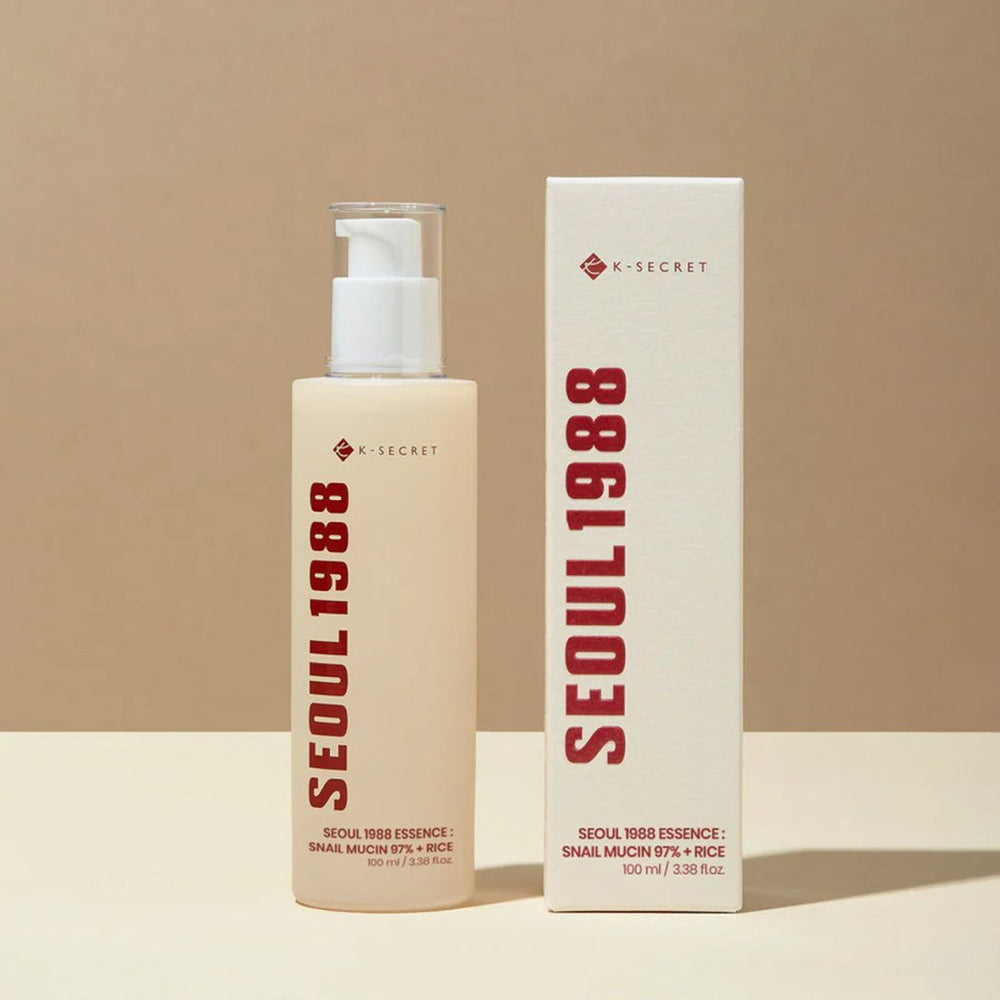 Seoul 1988 Snail Mucin %97 + Rice Essence Onarıcı Salyangoz ve Pirinç Esans - K - SECRET - Vionine