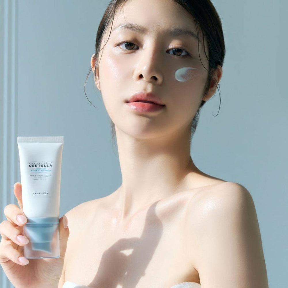 SKIN1004 Madagascar Centella Hyalu - Cica Water - Fit Sun Serum SPF 50+ PA++++ 100ml - SKIN1004 - Vionine