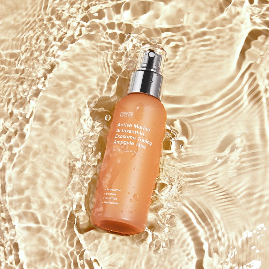 Sungboon Editor Active Marine Astaxanthin Exosome Ampoule Mist 120ml – product photo 5