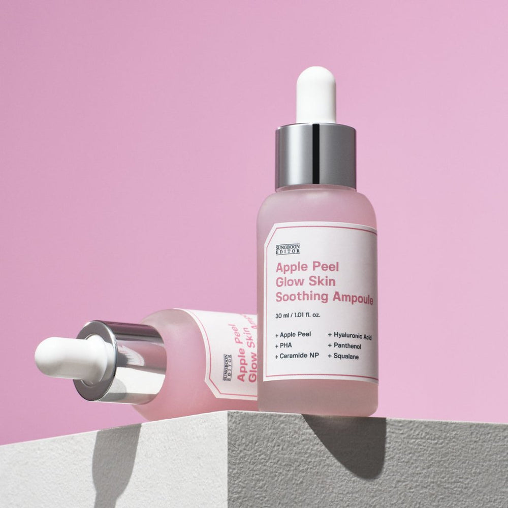 Sungboon Editor Apple Peel Glow Skin Soothing Ampoule / Cilt Dokusu ve Gözenek Bakımı İçin Yatıştırıcı Ampul 30ml - SUNGBOON EDITOR - Vionine