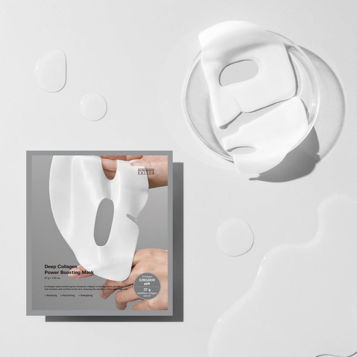 Sungboon Editor Deep Collagen Power Boosting Mask (37g x 4 adet) - SUNGBOON EDITOR - Vionine