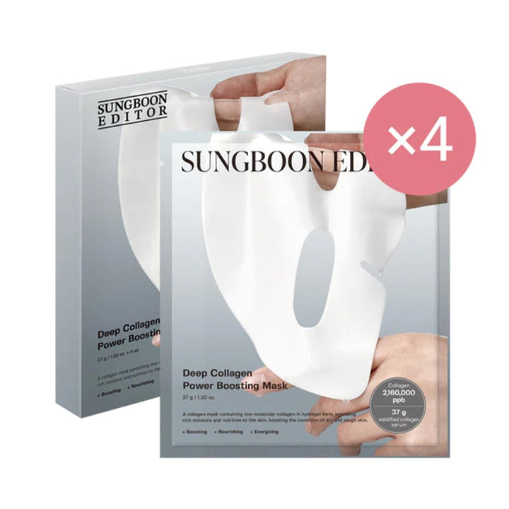Sungboon Editor Deep Collagen Power Boosting Mask (37g x 4 adet) - SUNGBOON EDITOR - Vionine