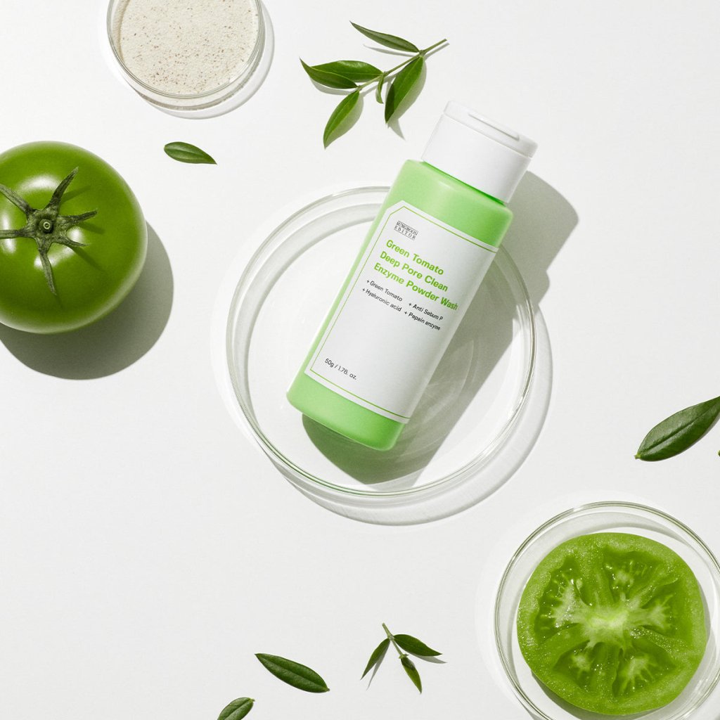 Sungboon Editor Green Tomato Deep Pore Clean Enzyme Powder Wash - SUNGBOON EDITOR - Vionine