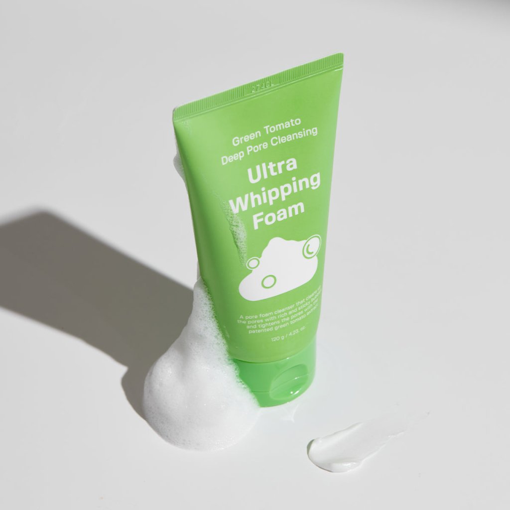 Sungboon Editor Green Tomato Deep Pore Cleansing Whipping Foam 120g – product photo 11