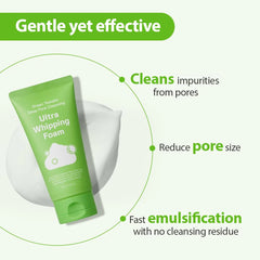 Sungboon Editor Green Tomato Deep Pore Cleansing Whipping Foam 120g – product photo 4