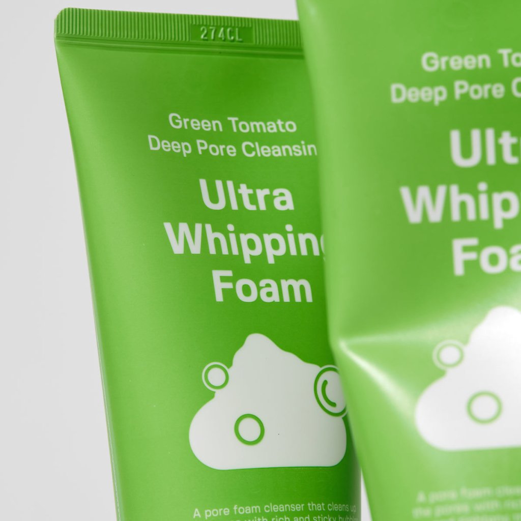 Sungboon Editor Green Tomato Deep Pore Cleansing Whipping Foam 120g – product photo 9