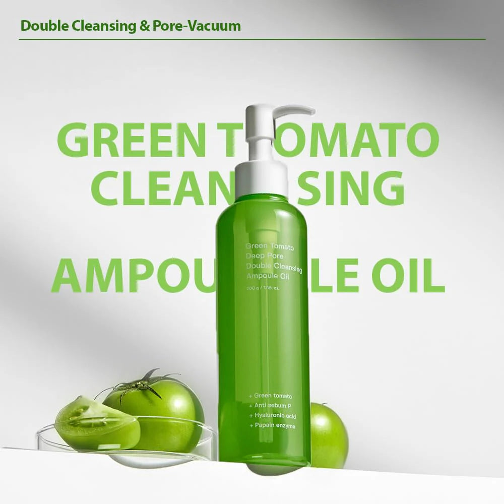 Sungboon Editor Green Tomato Double Cleansing Ampoule Oil 200g – product photo 3