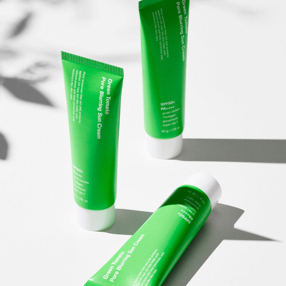 Sungboon Editor Green Tomato Pore Blurring Sun Cream SPF50+ PA++++ / Gözenek Sıkılaştırıcı ve Aydınlatıcı Güneş Koruyucu - SUNGBOON EDITOR - Vionine