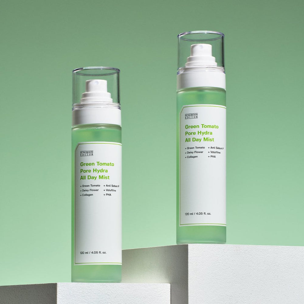 Sungboon Editor Green Tomato Pore Hydra All Day Mist / Gözenek Sıkılaştırıcı Nemlendirici Mist 120ml - SUNGBOON EDITOR - Vionine