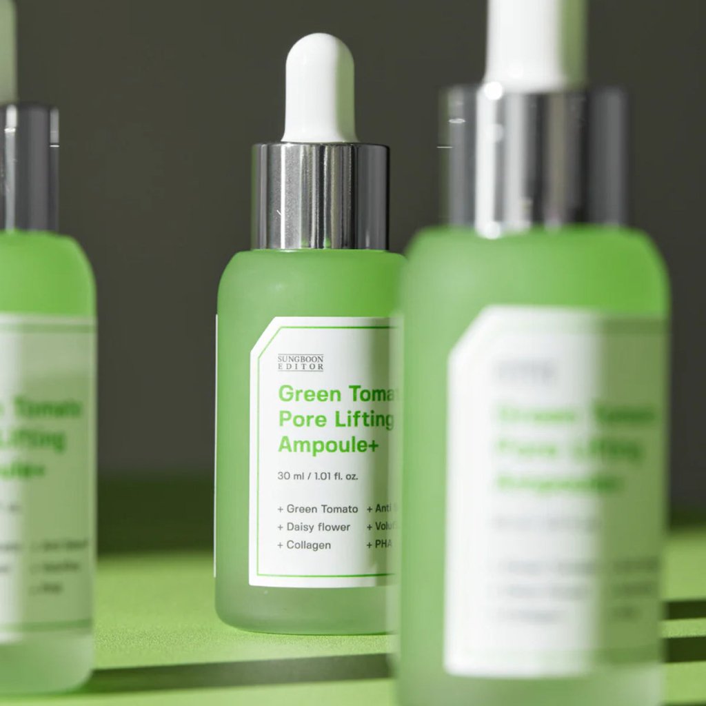 Sungboon Editor Green Tomato Pore Lifting Ampoule Serum 30ml – product photo 11