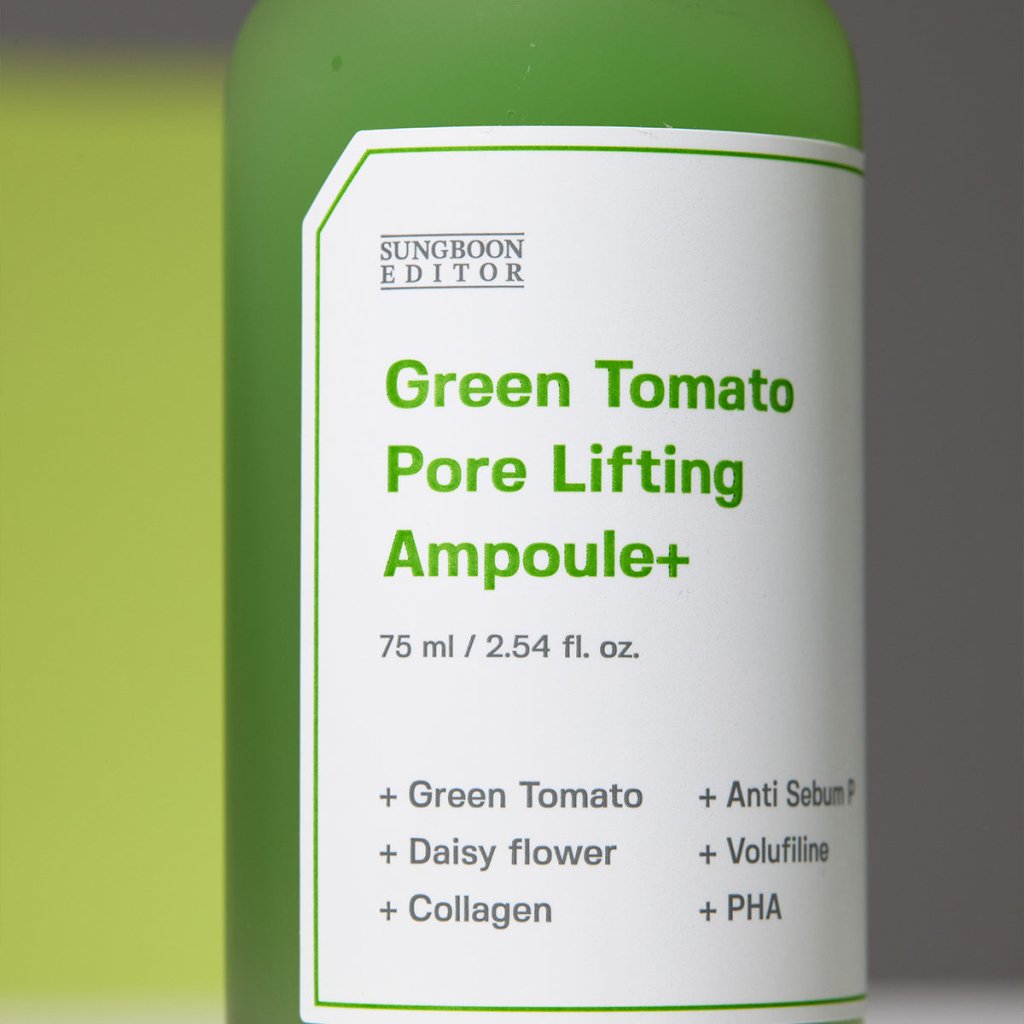 Sungboon Editor Green Tomato Pore Lifting Ampoule 75ml Serum – product photo 10