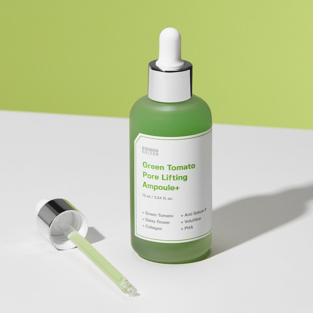 Sungboon Editor Green Tomato Pore Lifting Ampoule 75ml Serum – product photo 6