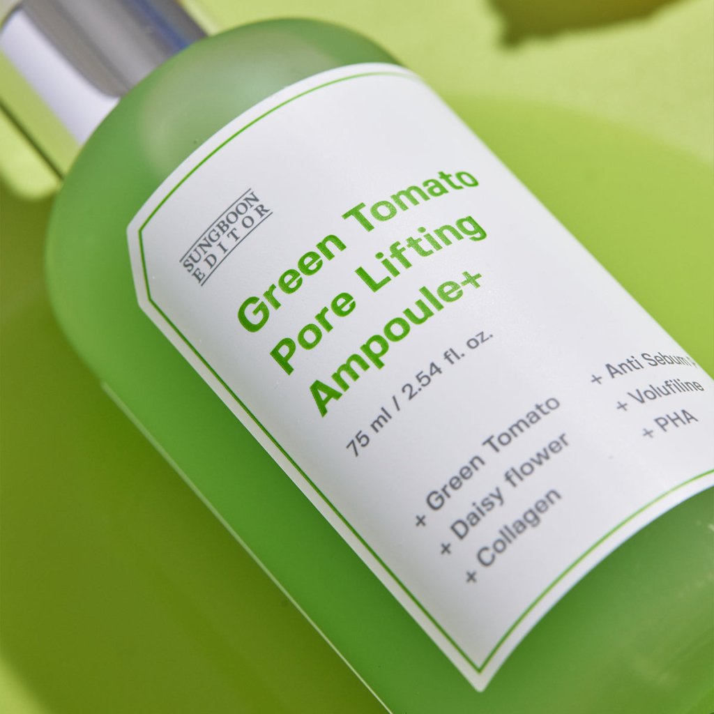 Sungboon Editor Green Tomato Pore Lifting Ampoule 75ml Serum – product photo 9